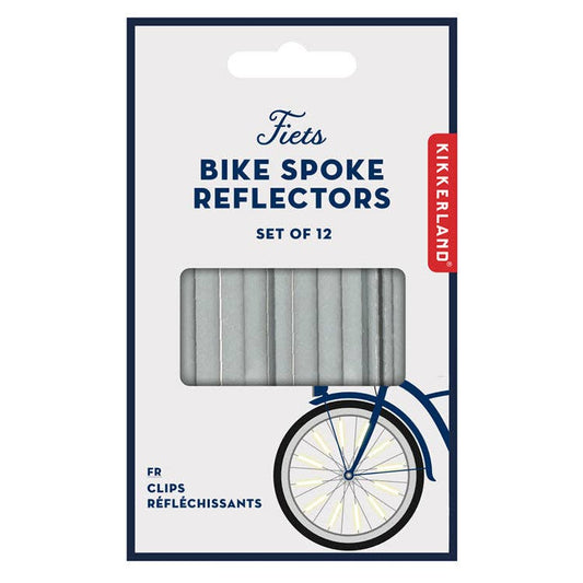 Bike Spoke Silver Reflectors