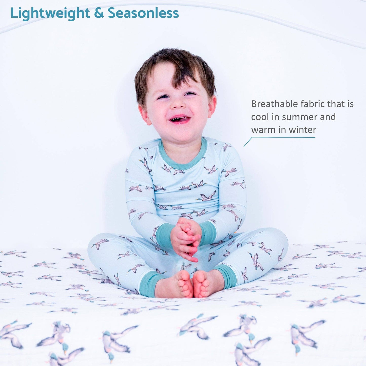 Quacking'Up Two piece Pajama Set