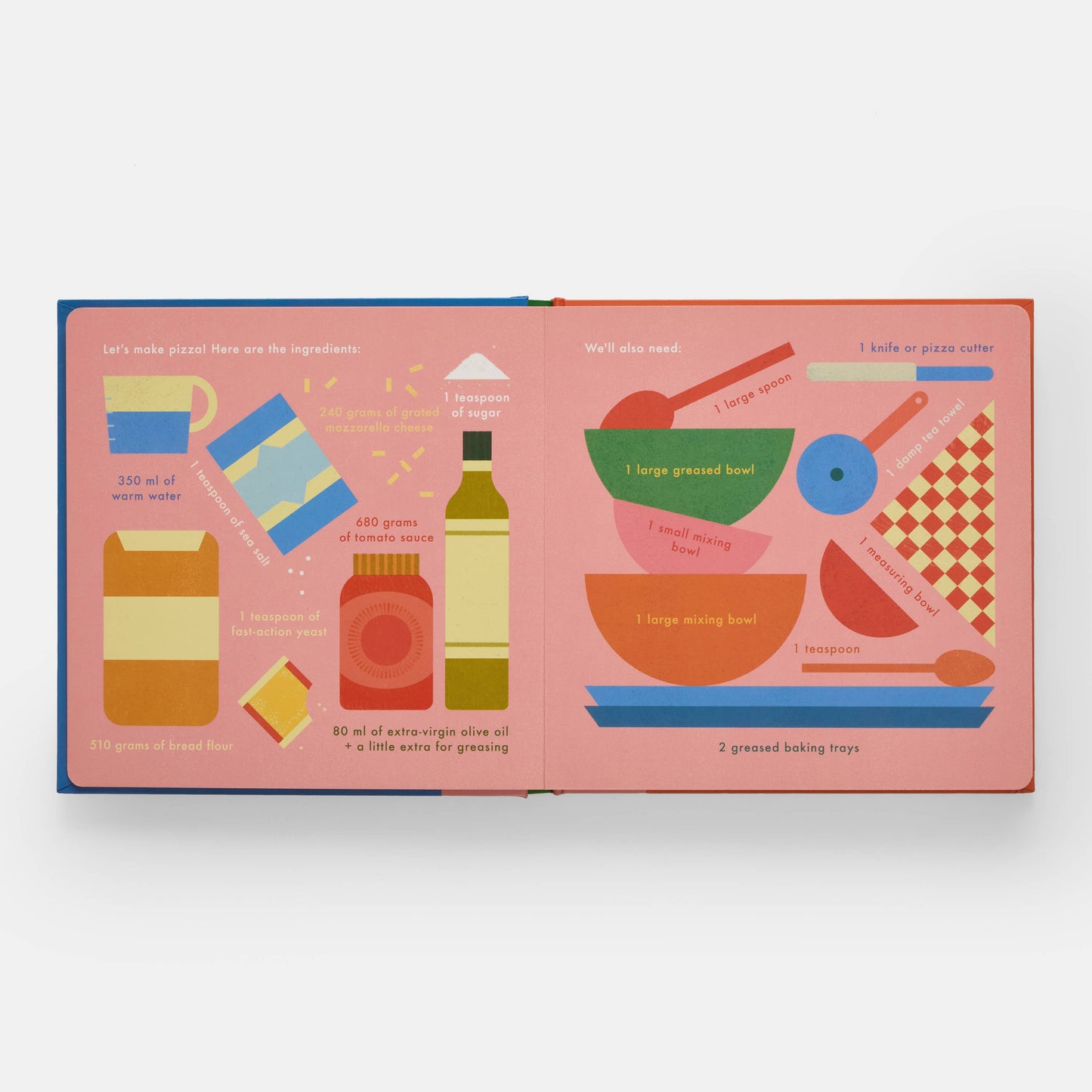Pizza!: An Interactive Recipe Book.
