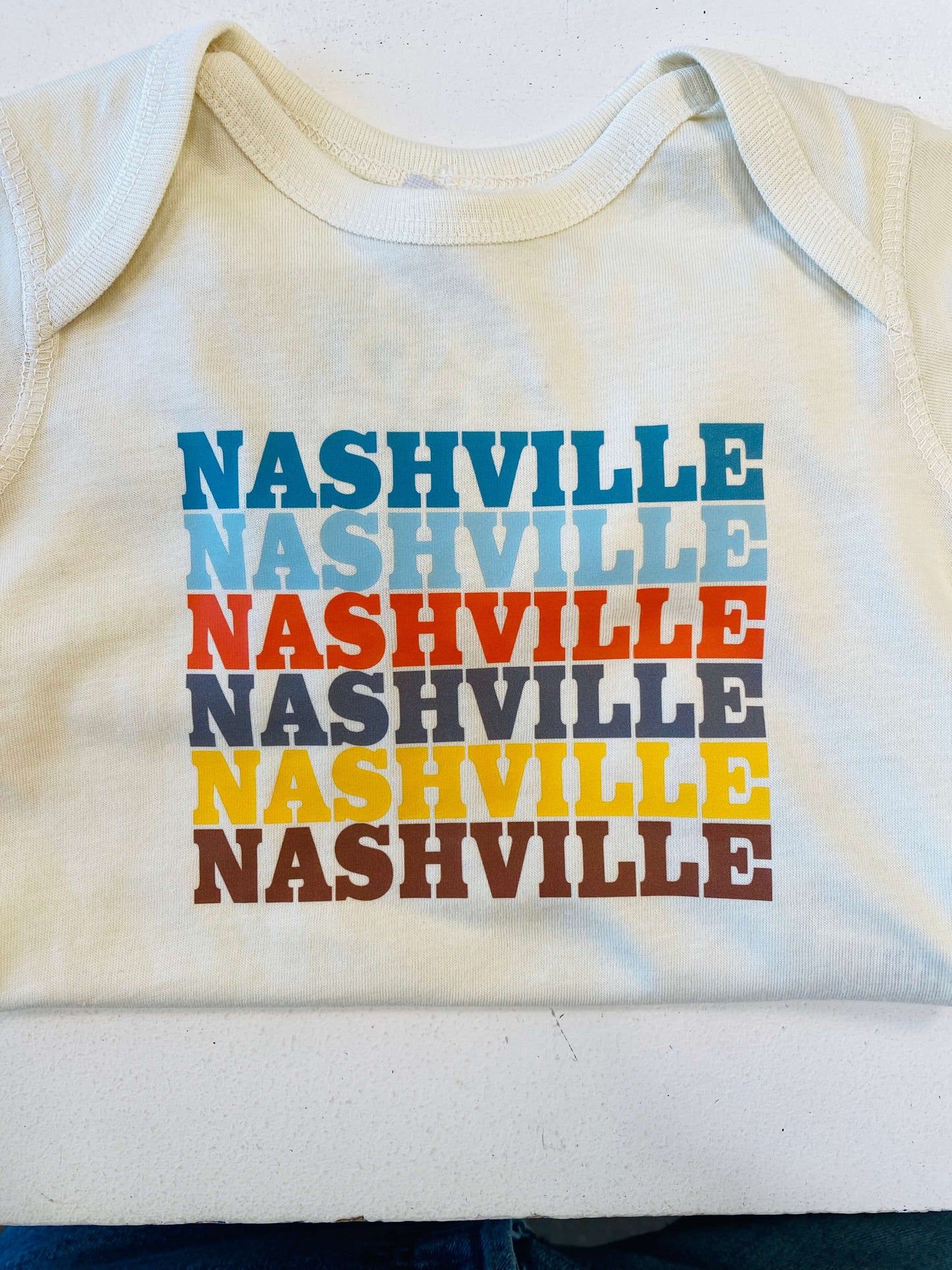 Nashville Repeat Baby Onesie