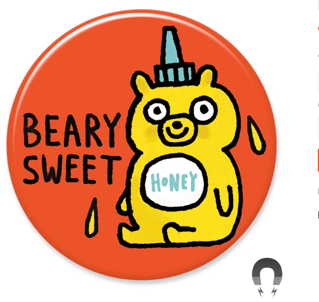 Beary Sweet Big Magnet