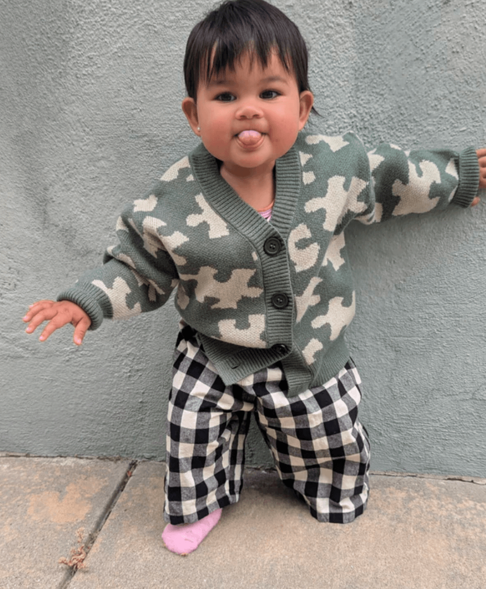 Puzzle Cardigan by Milk Teeth