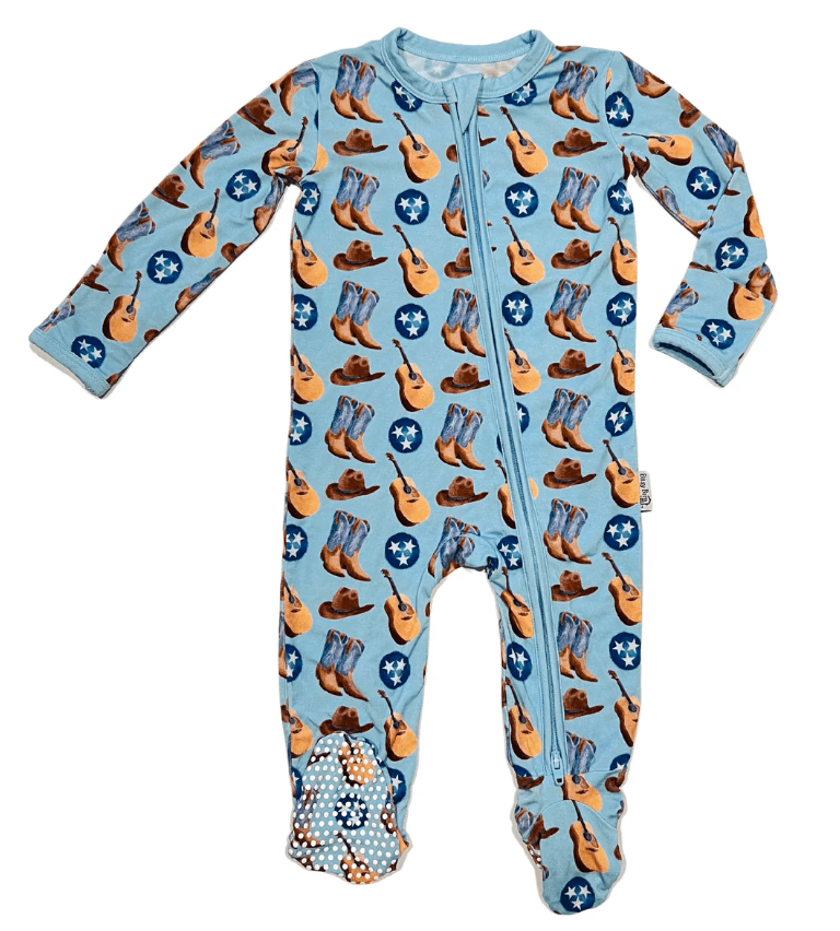 Sweet Home TN- Zippy Footie