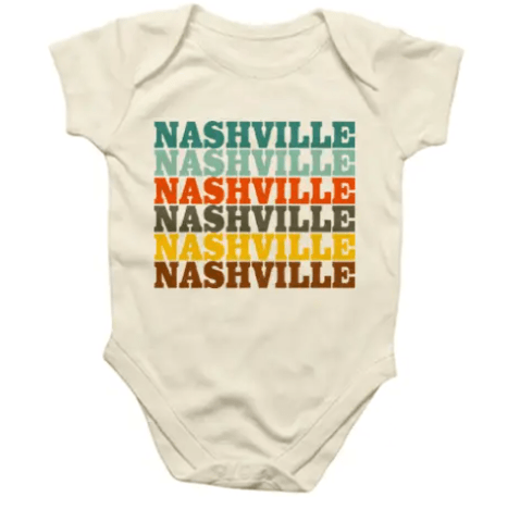 Nashville Repeat Baby Onesie