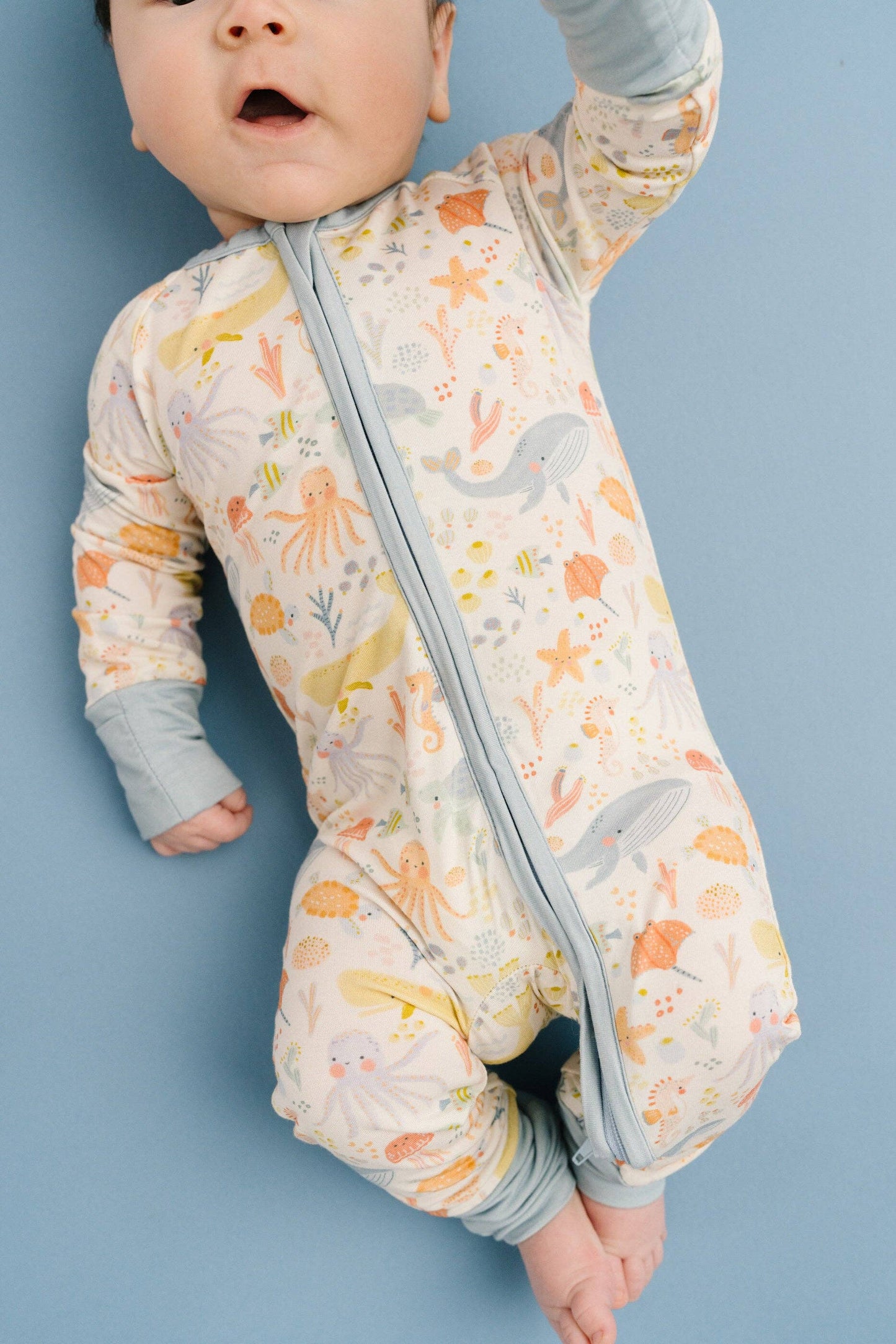 Underwater Friends Bamboo Pajama Sleeper