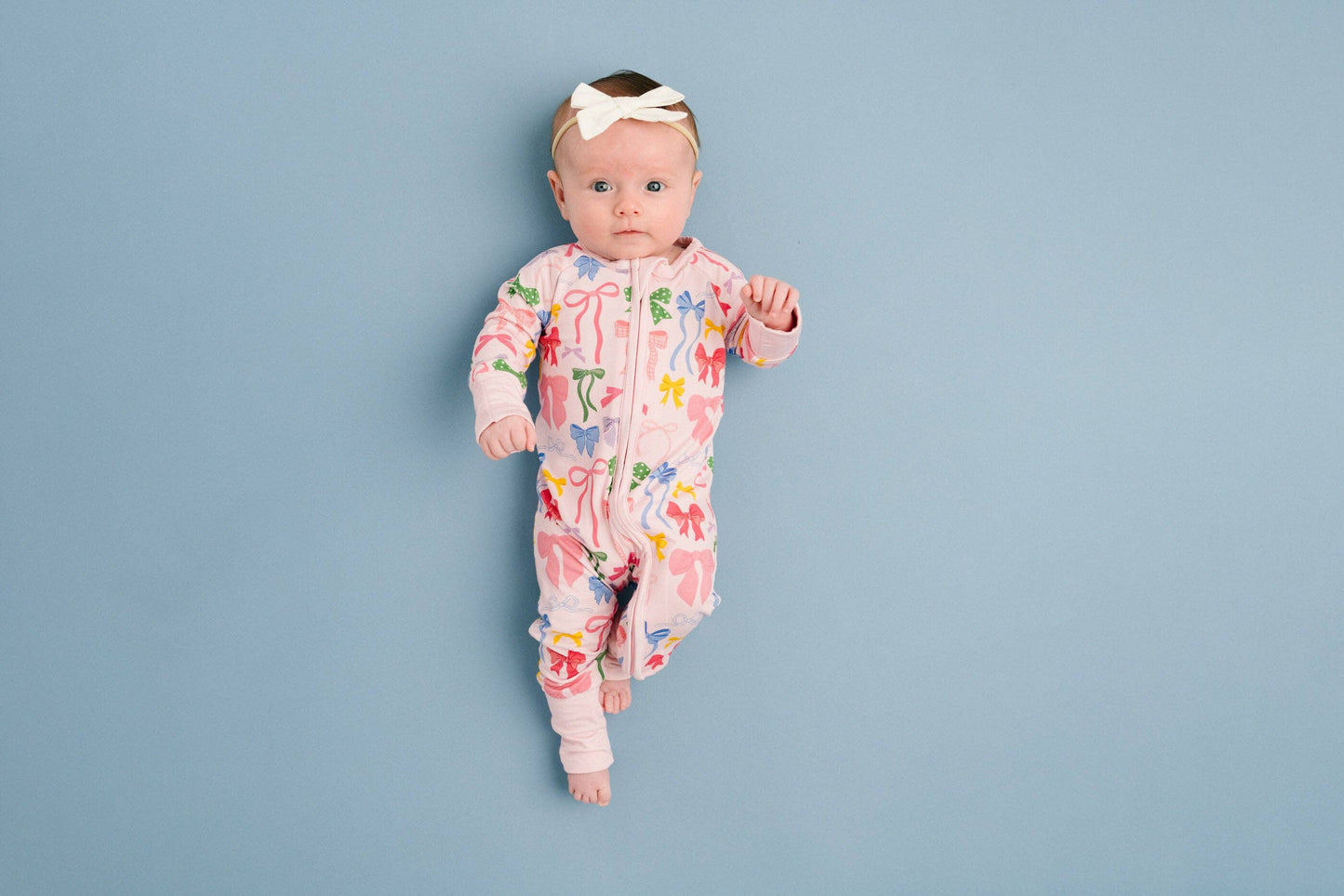 Bow Collection Bamboo Pajama Sleeper