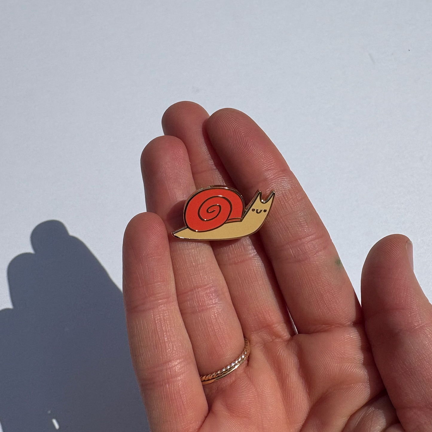 Snail Enamel Pin