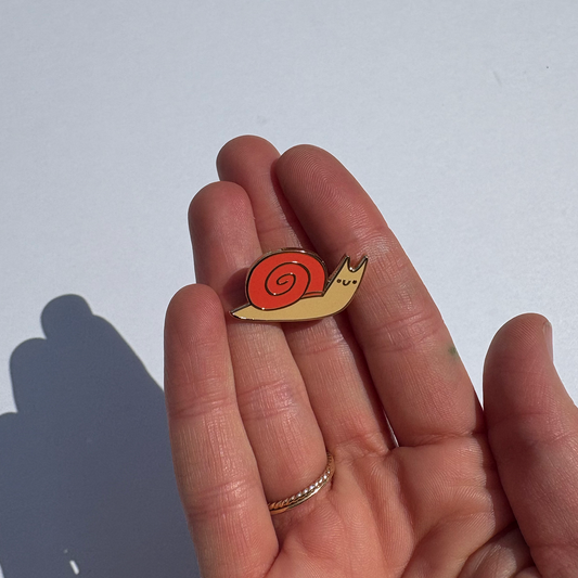 Snail Enamel Pin