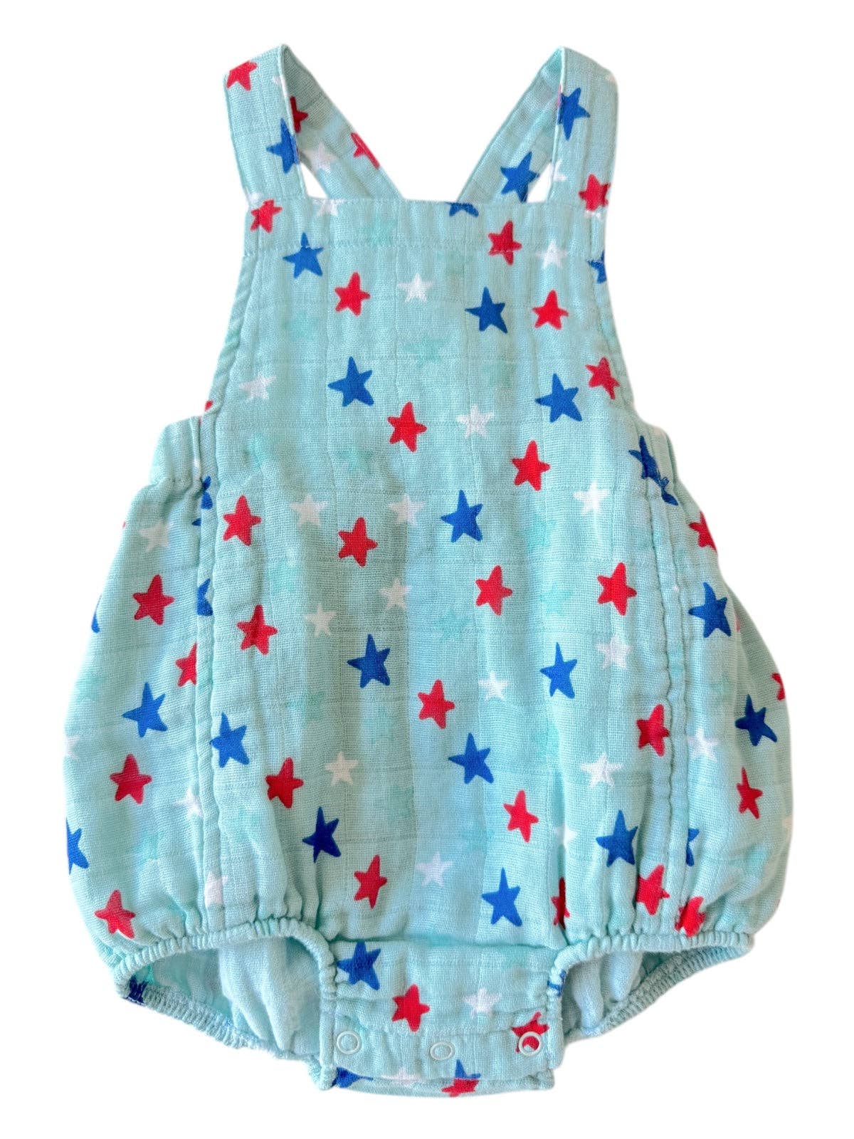 Stars Muslin Sunsuit