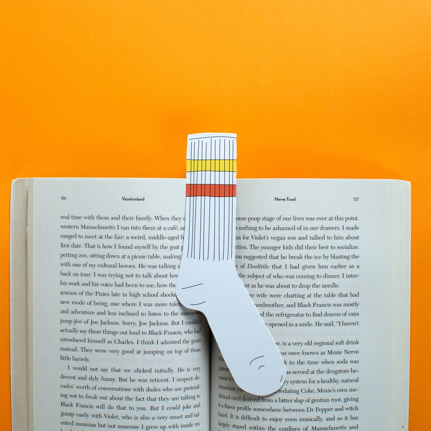 Sock Bookmark