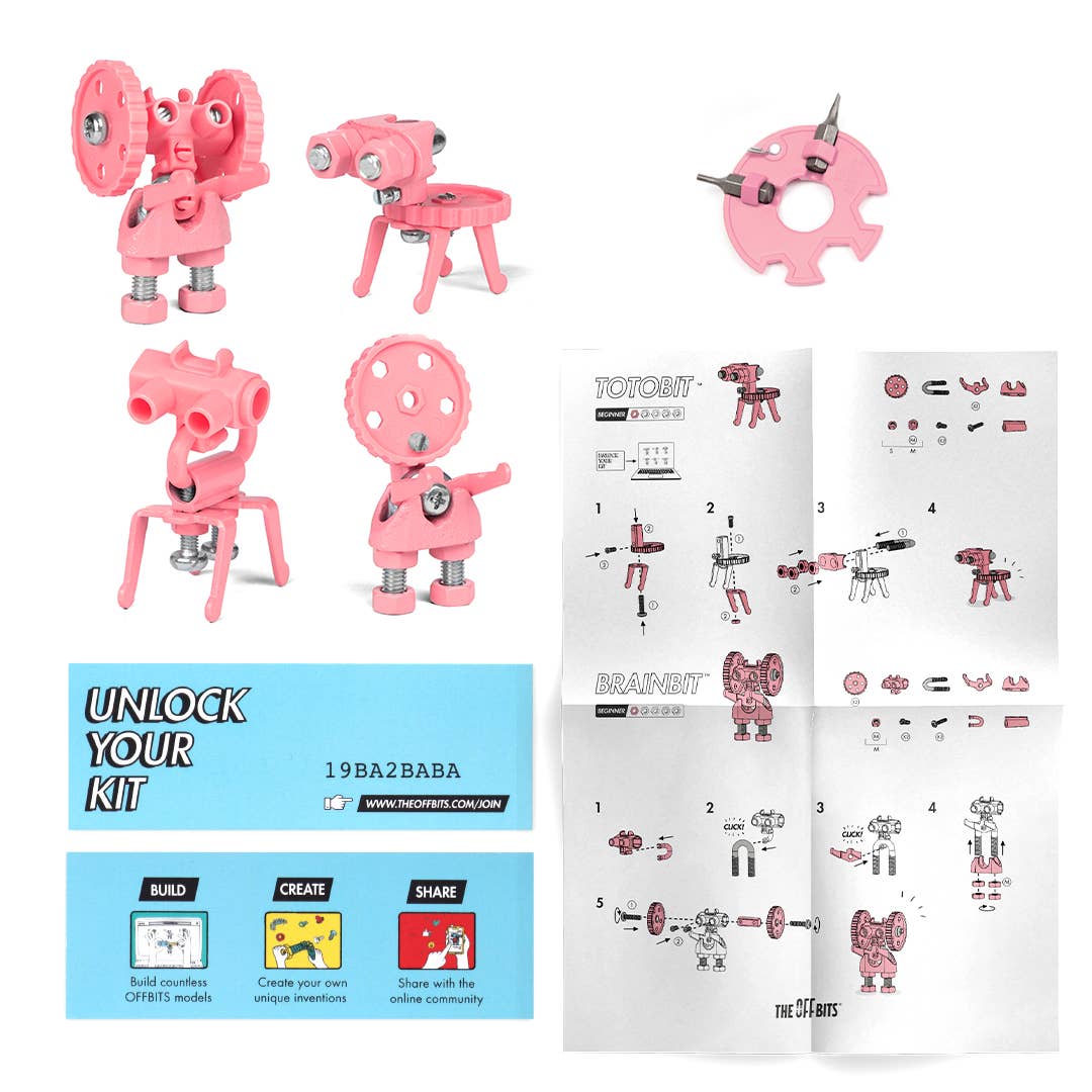 Pink Loose Bits Kit
