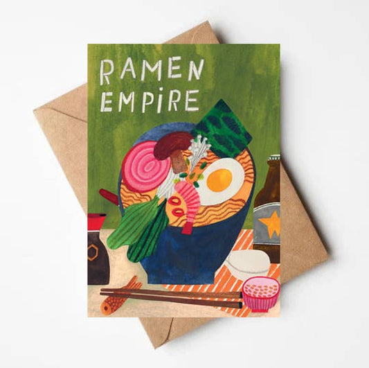 Ramen Empire Greeting Card