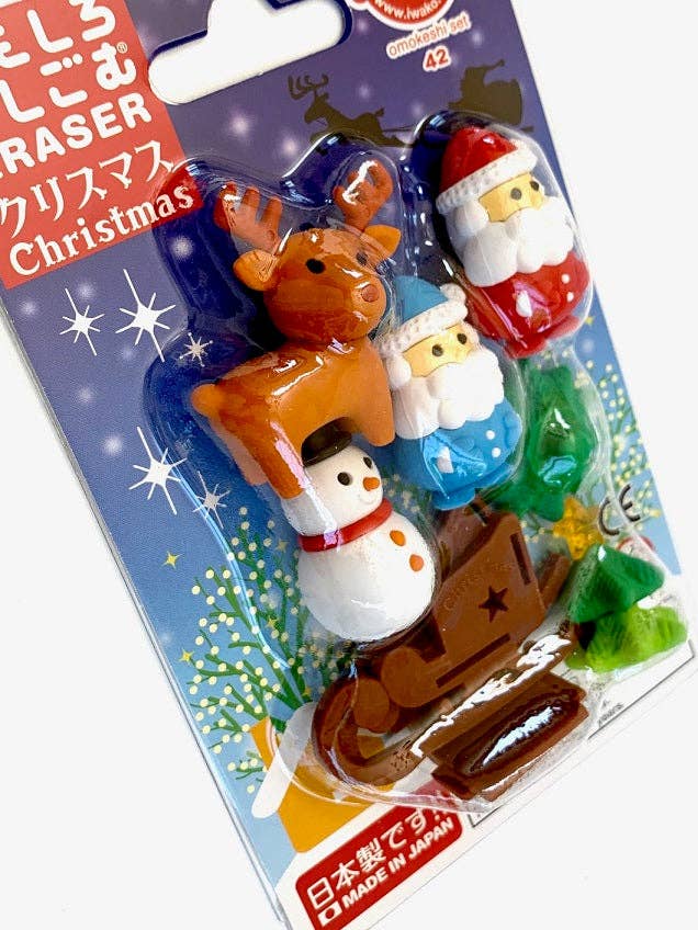 Christmas Eraser Card