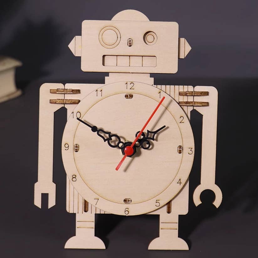 Robot Clock DIY Building Kit