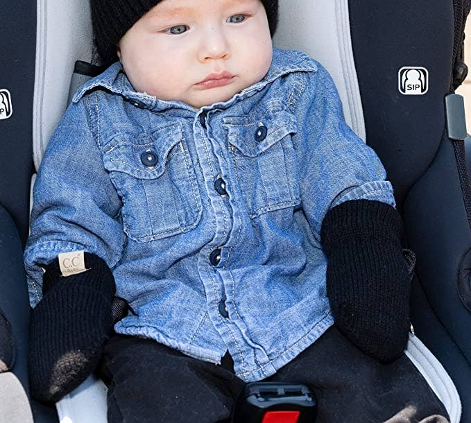 Baby Mitten with Sherpa Lining