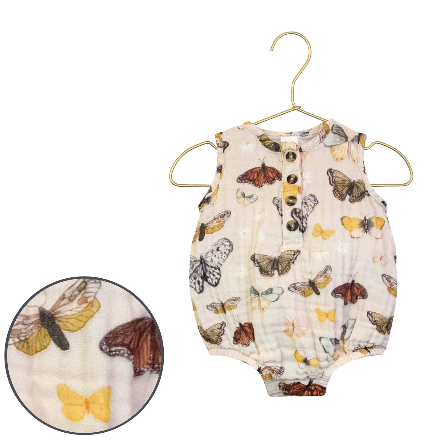 Butterflies Bubble Romper