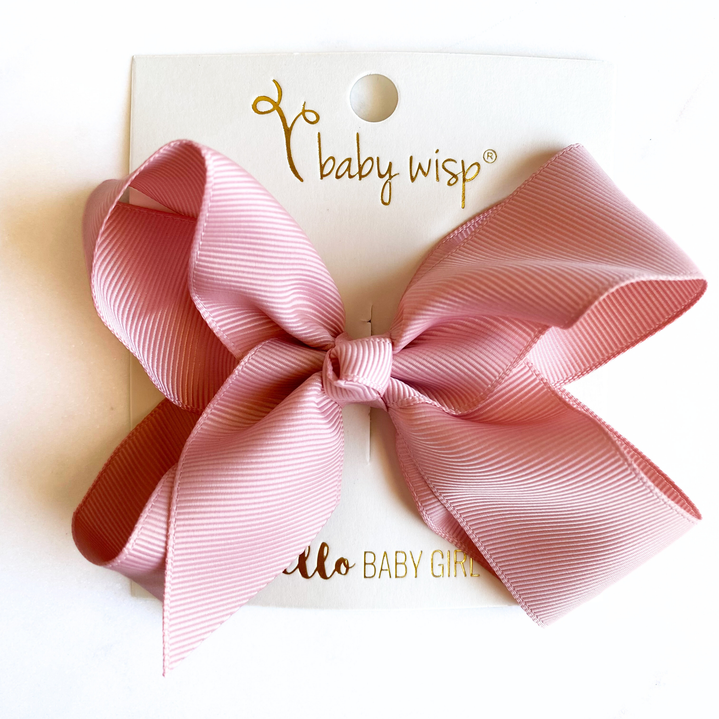 4" Ribbon Hair Bow on Alligator Hair Clip