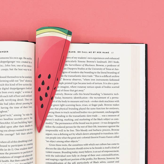 Watermelon Slice Bookmark