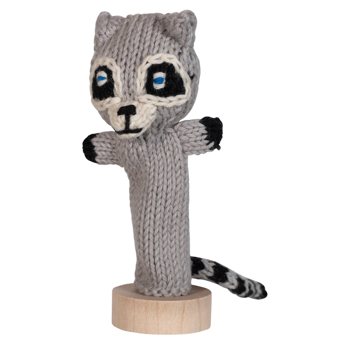 Raccoon Finger Puppet