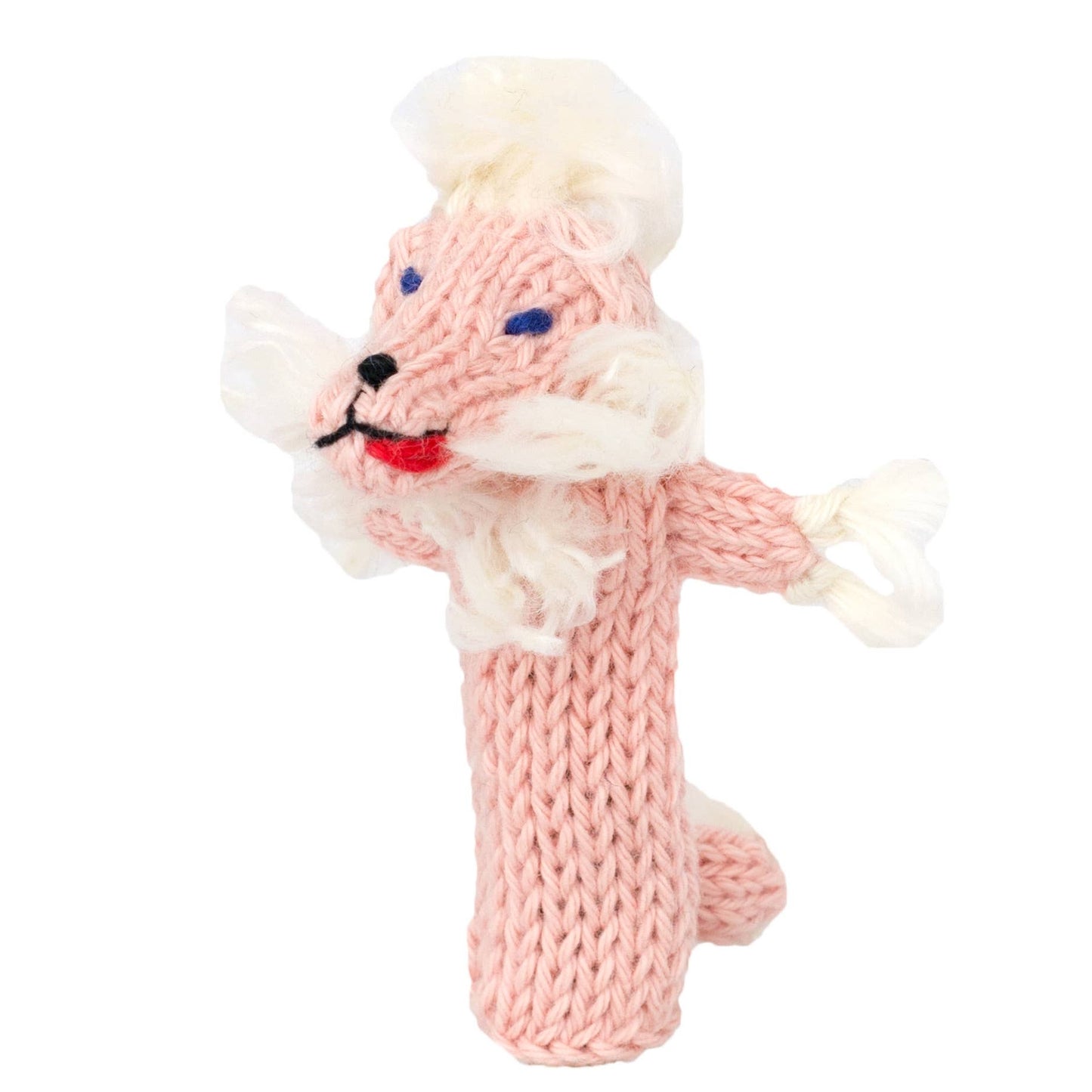 Poodle Finger Puppet