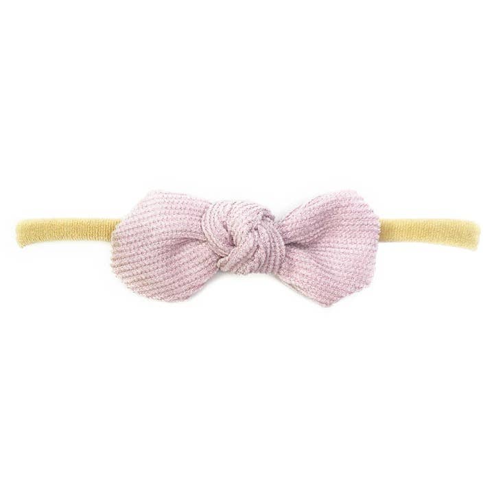 Corduroy Knotted Bow Headband