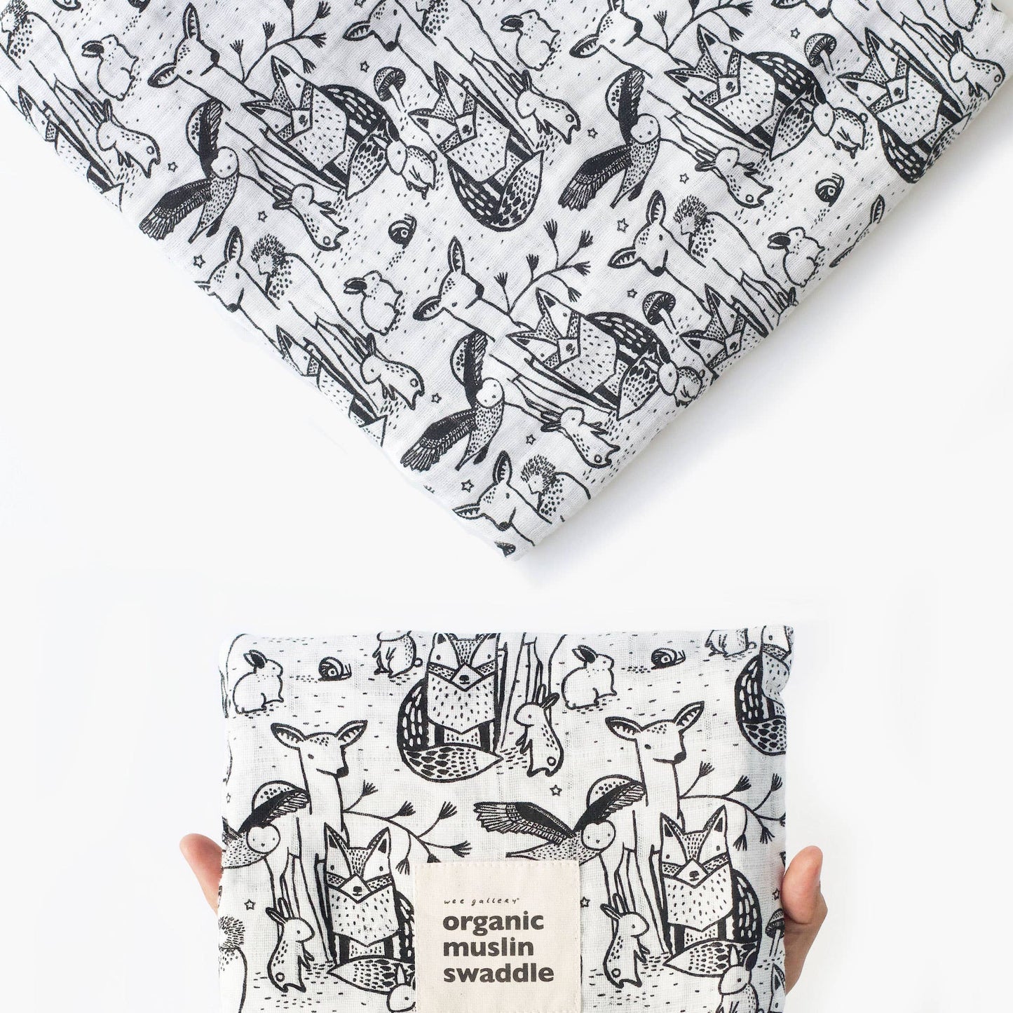 Muslin Swaddle - Forest