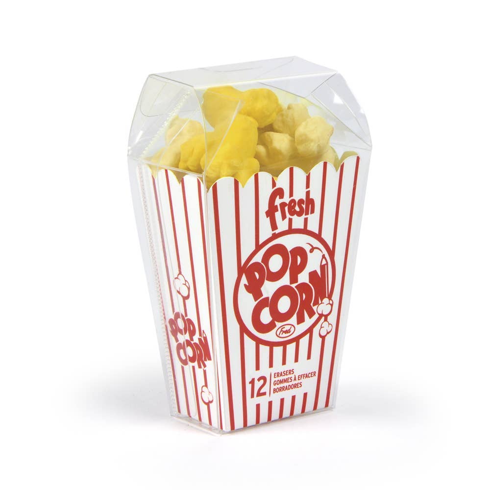 Popcorn Erasers