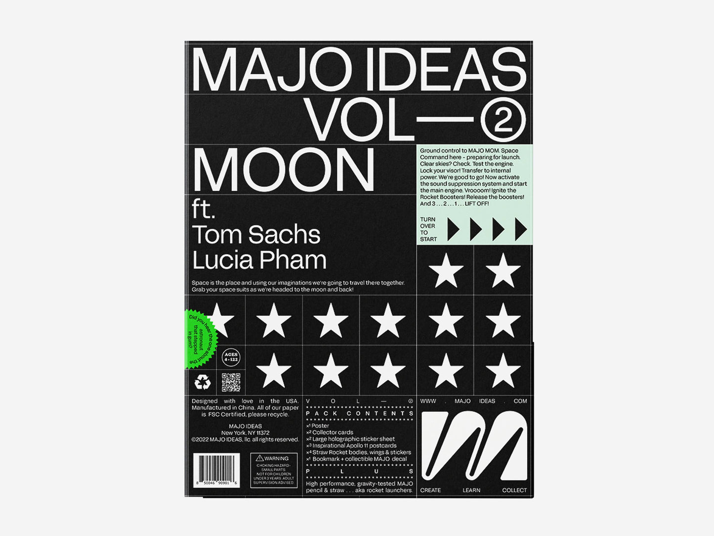 VOL ② — MOON Sticker Based Art Pack