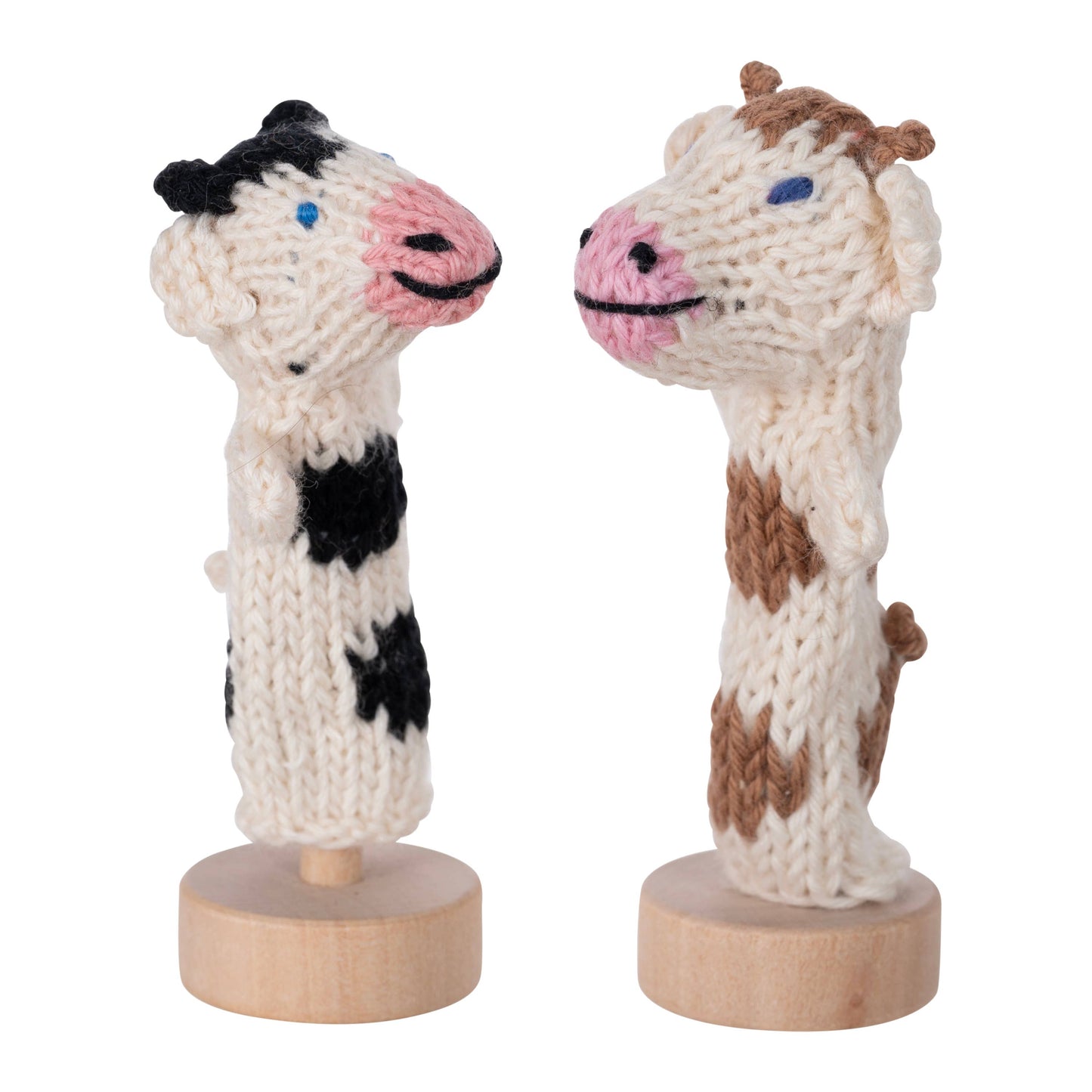 Cow Finger Puppet