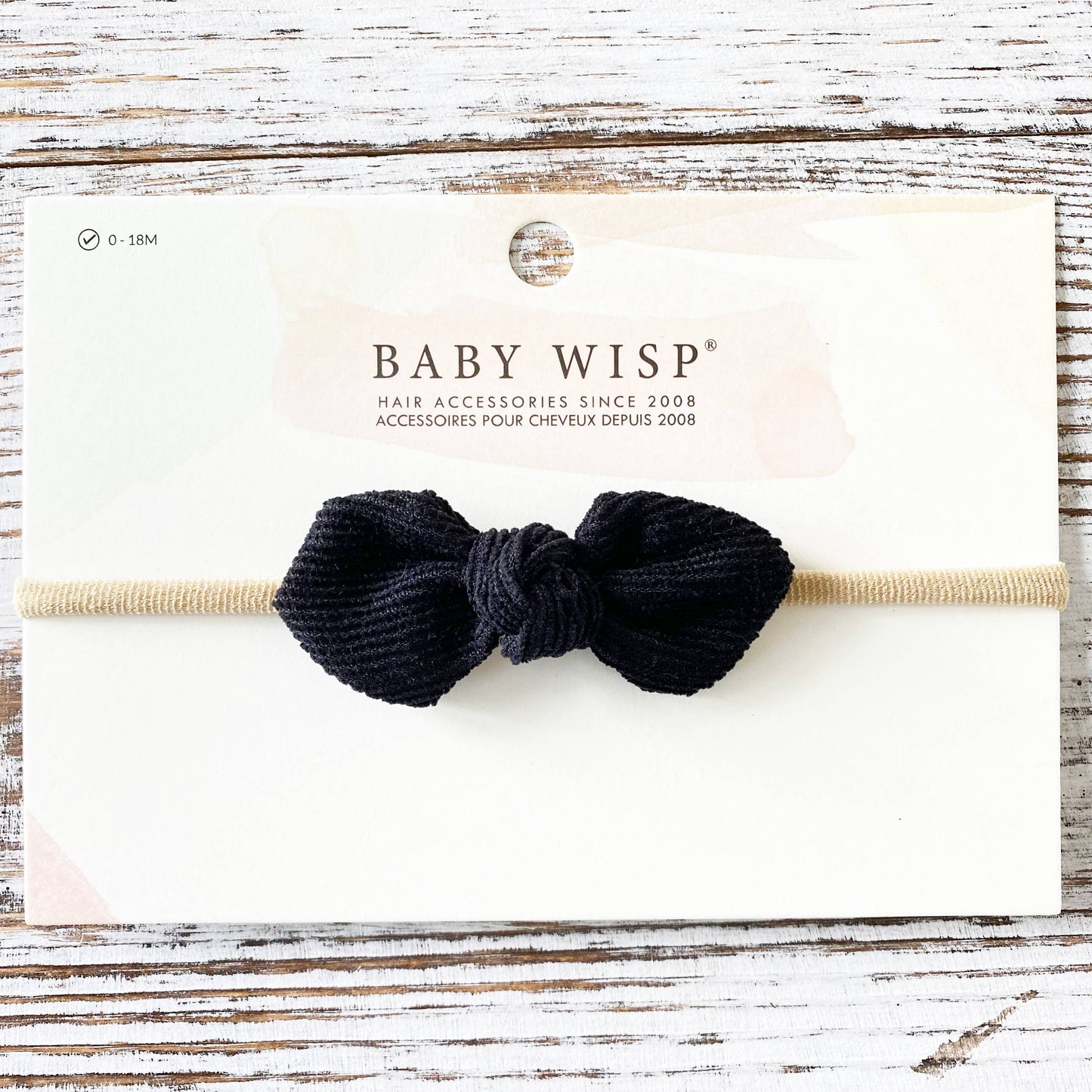 Corduroy Knotted Bow Headband