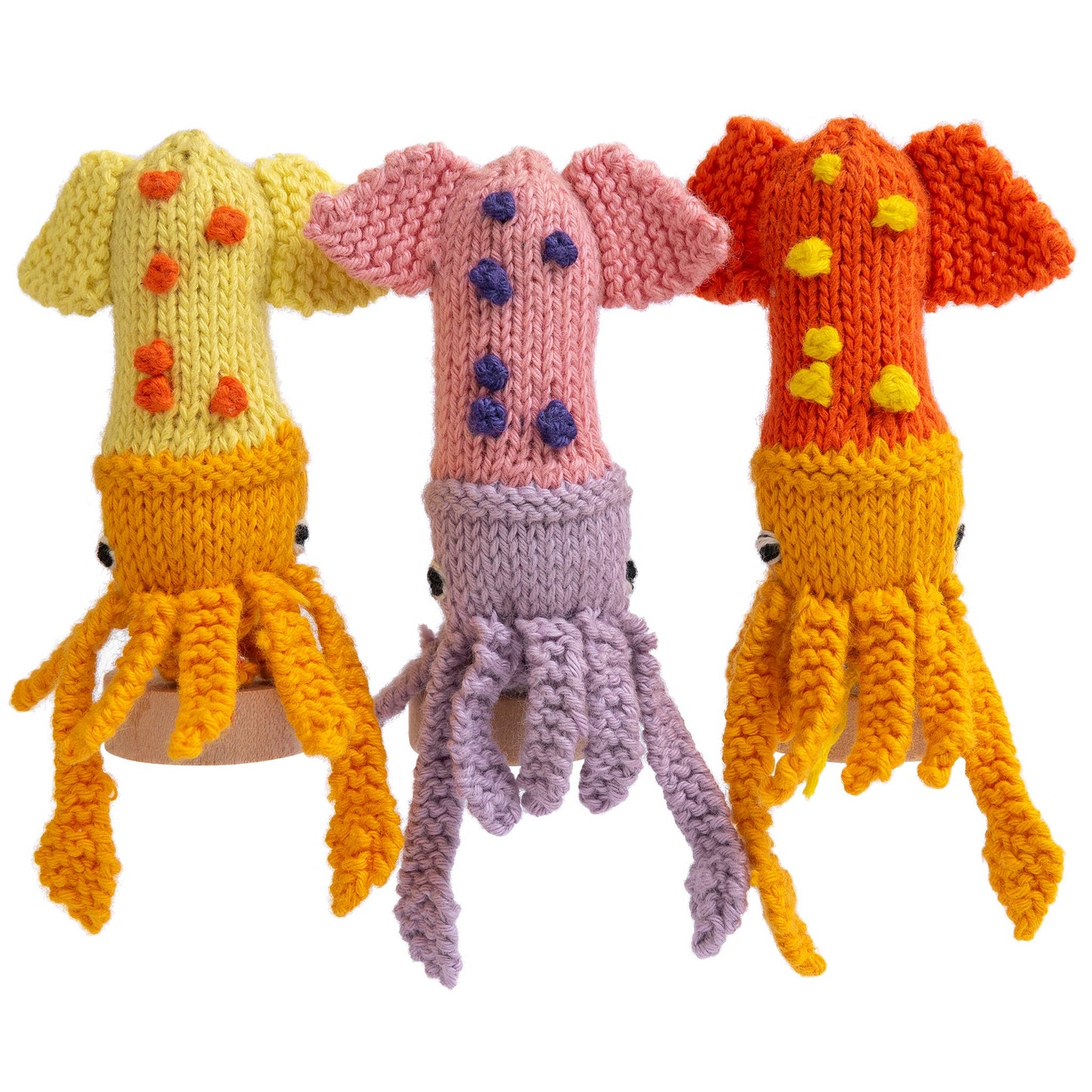 Squid Finger Puppet