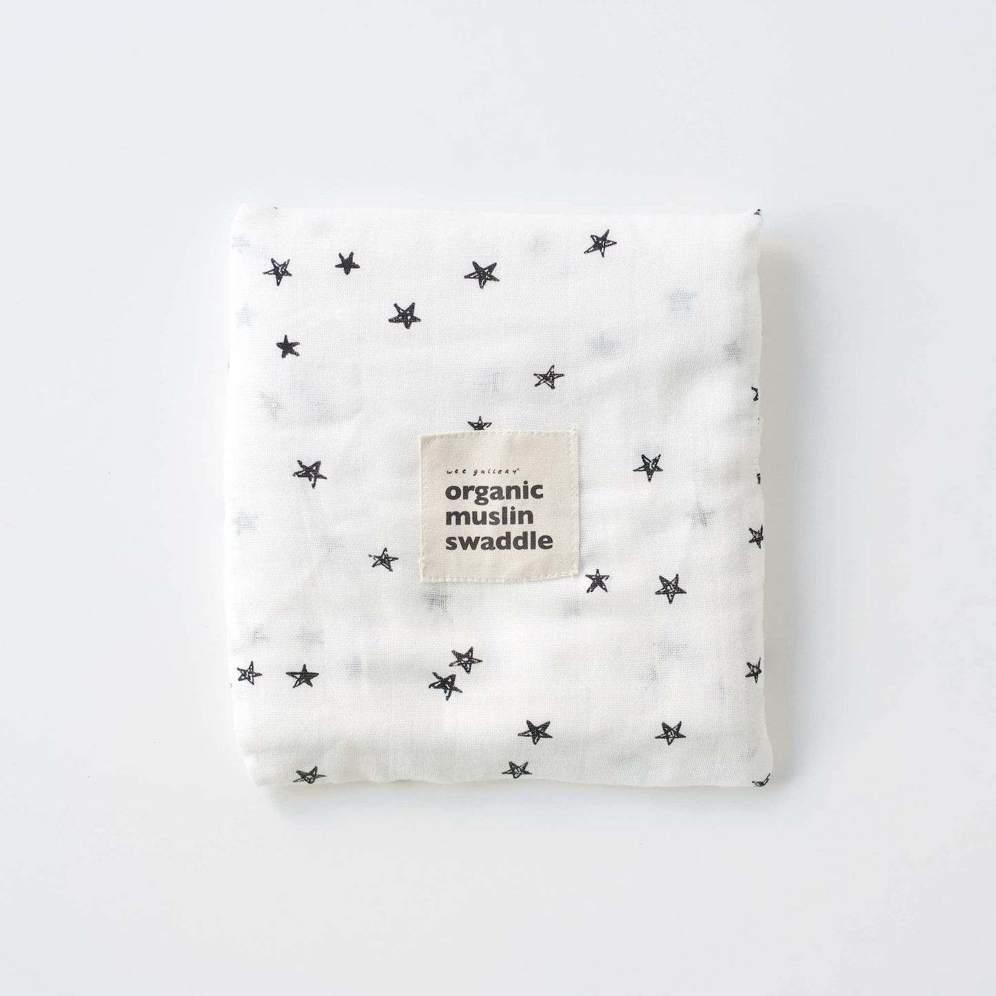 Stars Organic Muslin Swaddle