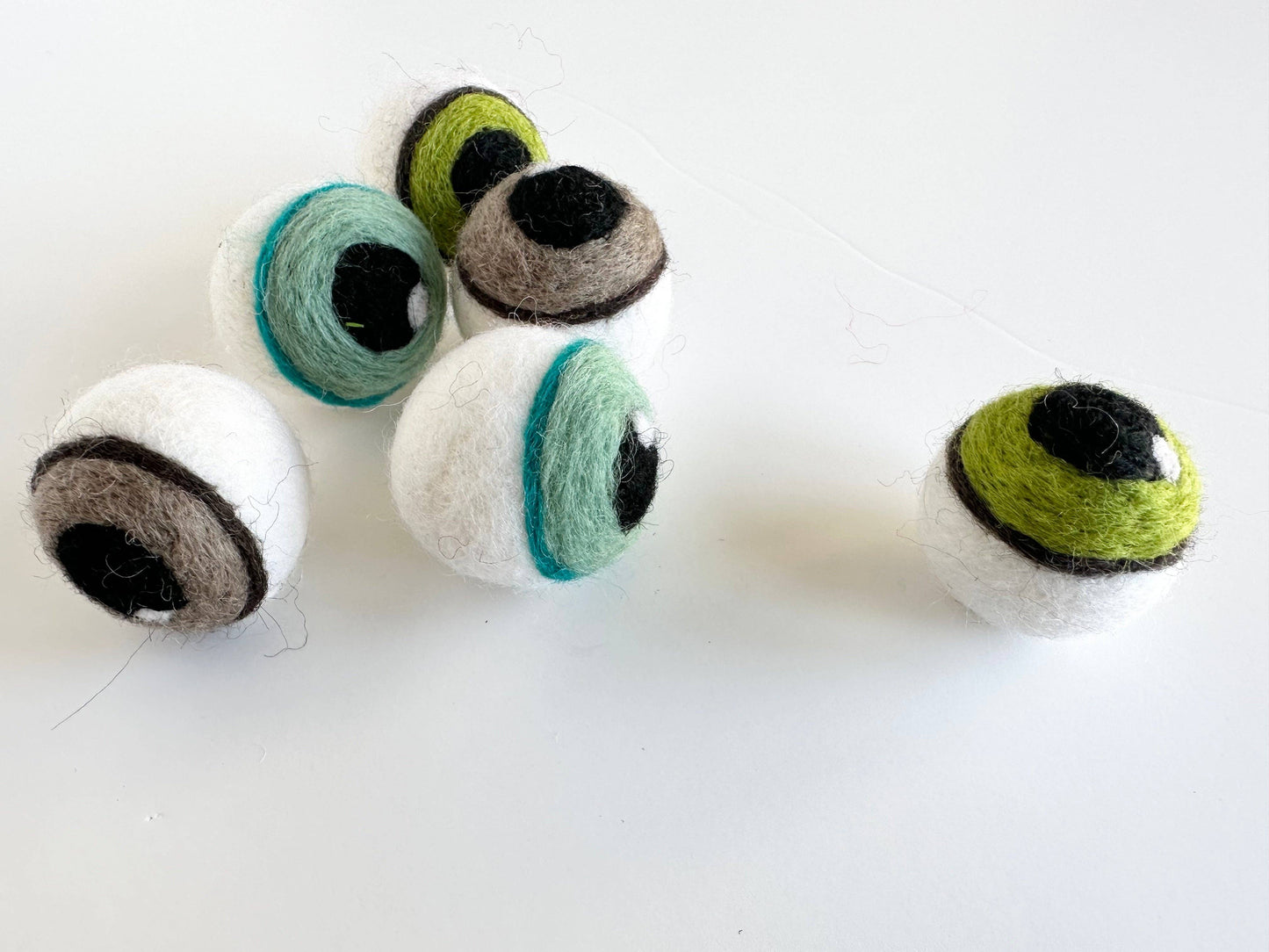 Eye Ball 1.5" Wool Felt