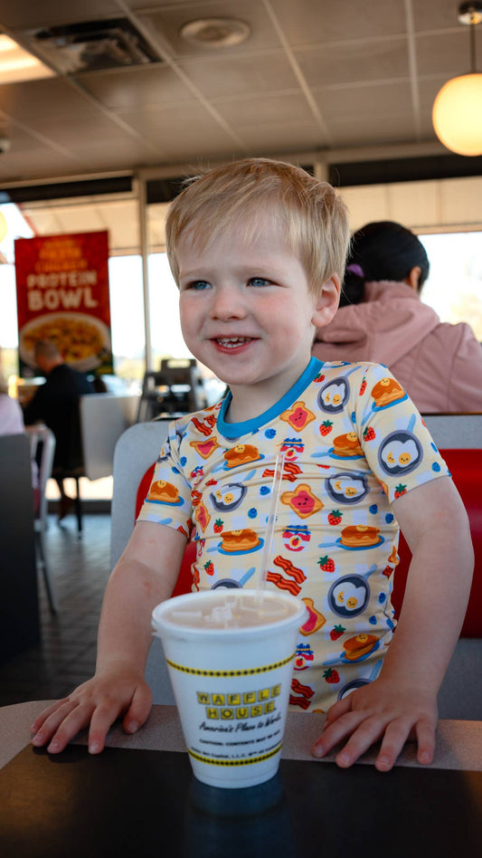 Breakfast Buddies Two-Piece Pajamas