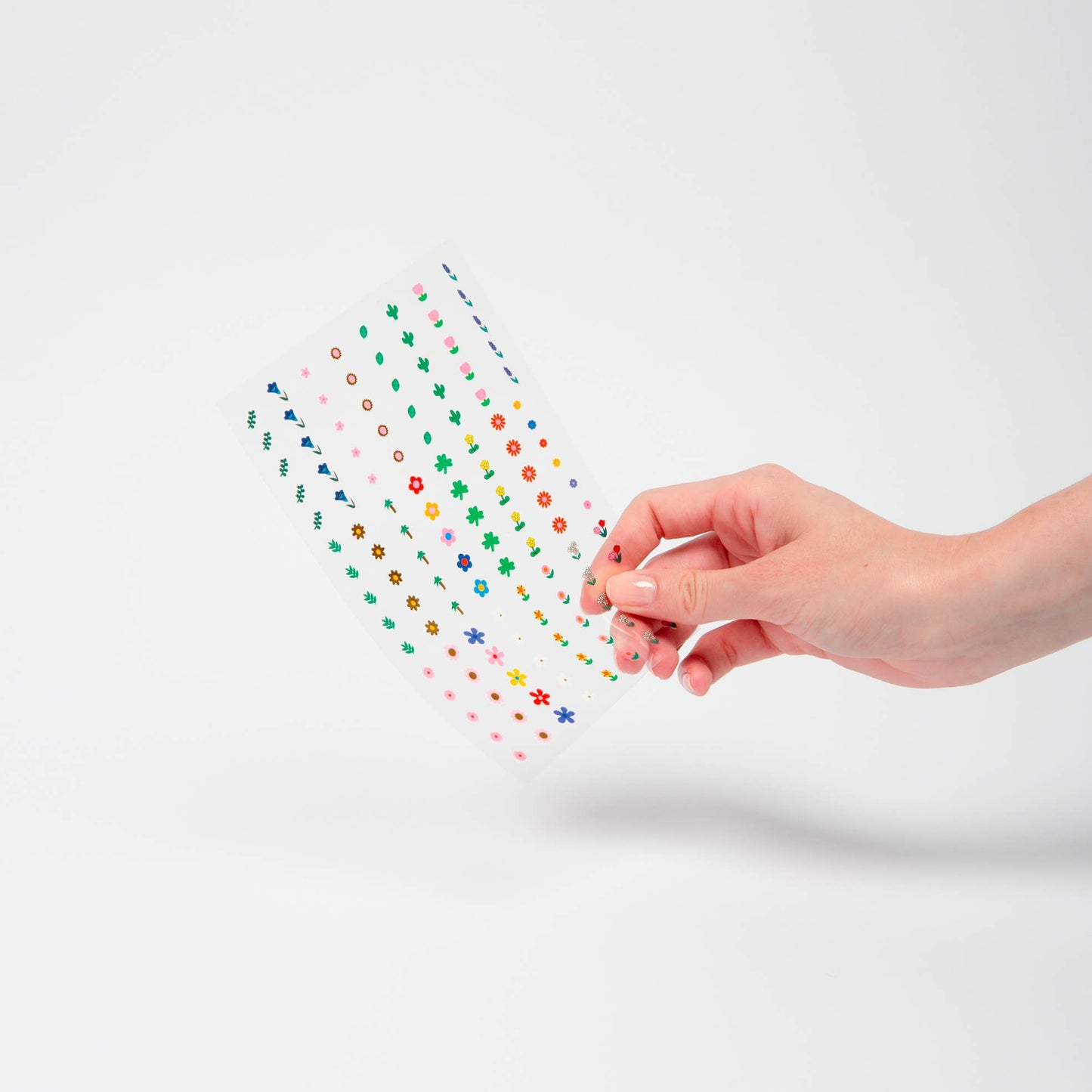 Flower Nails Stickers Art