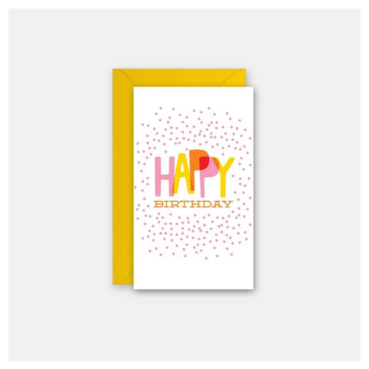 Confetti Enclosure Card