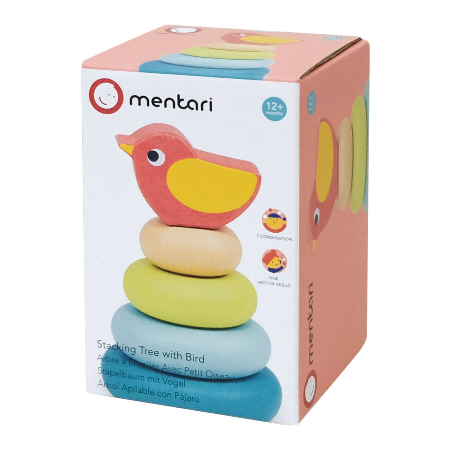 Stacking Tree with Bird Wooden Toy