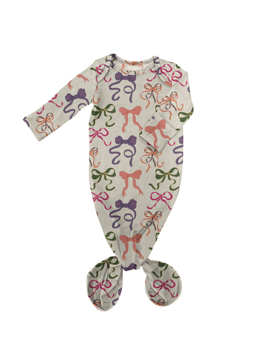 Bows - Knotted Infant Gown