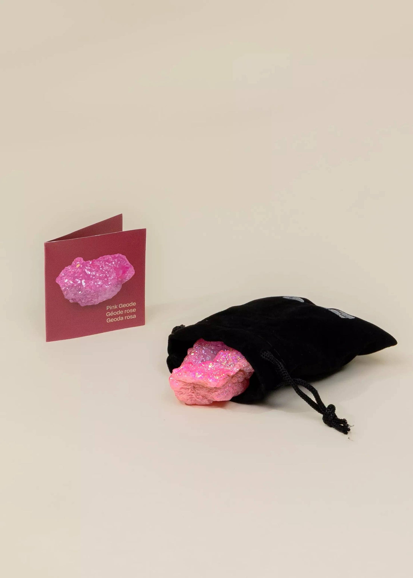 Pink Geode- Collectible Mineral