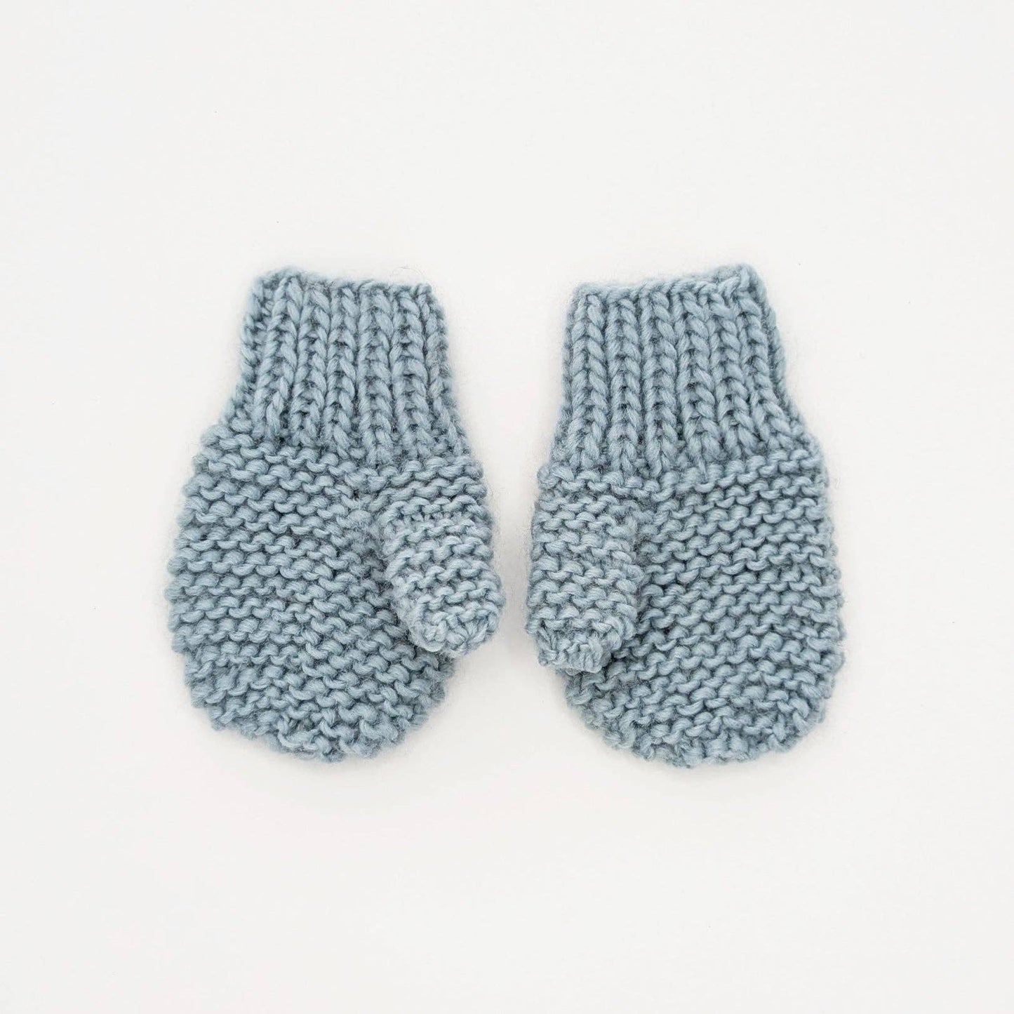 Garter Stitch Mittens for Toddlers & Kids