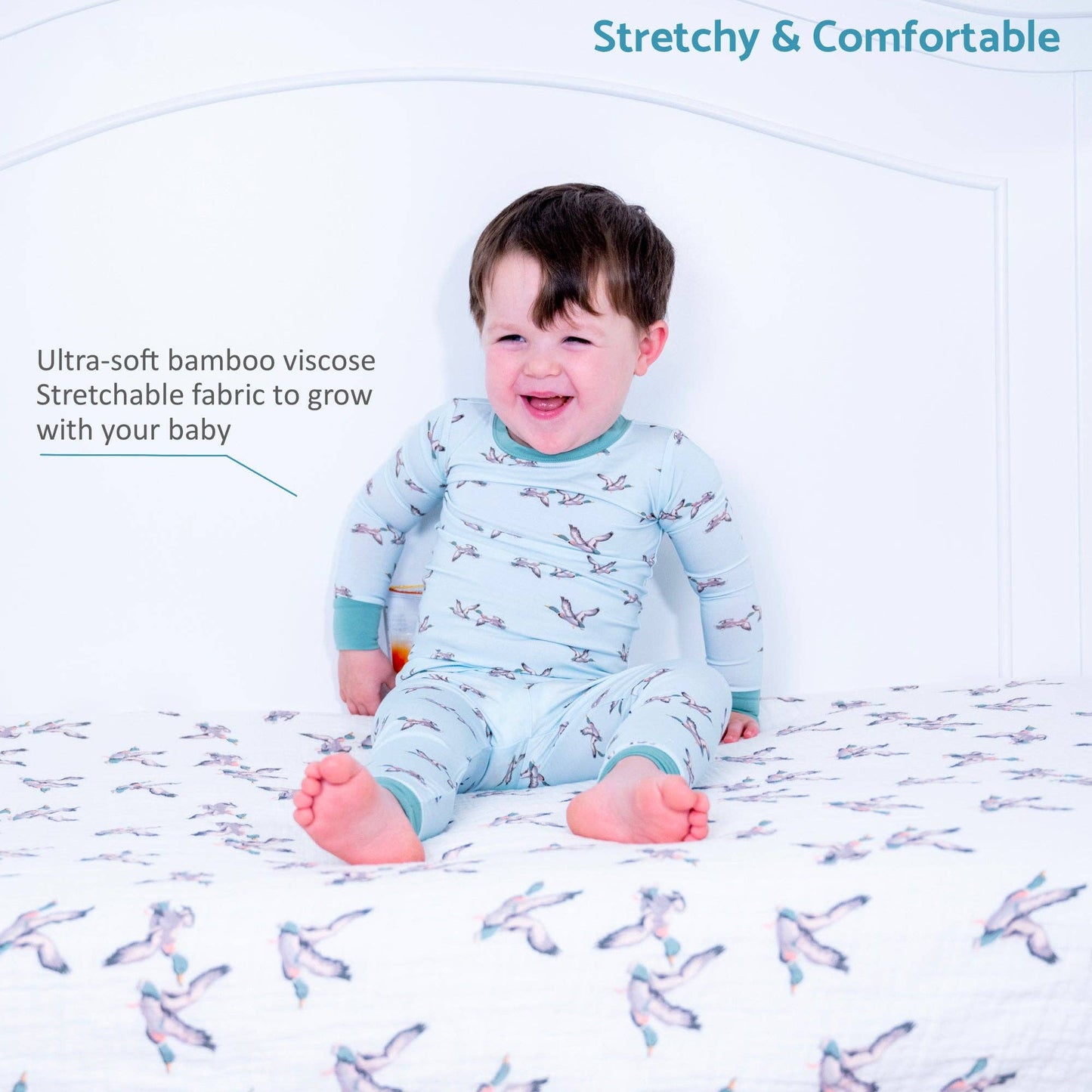 Quacking'Up Two piece Pajama Set