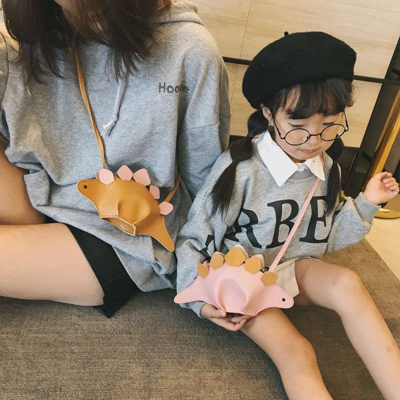 Pink Dino Purse