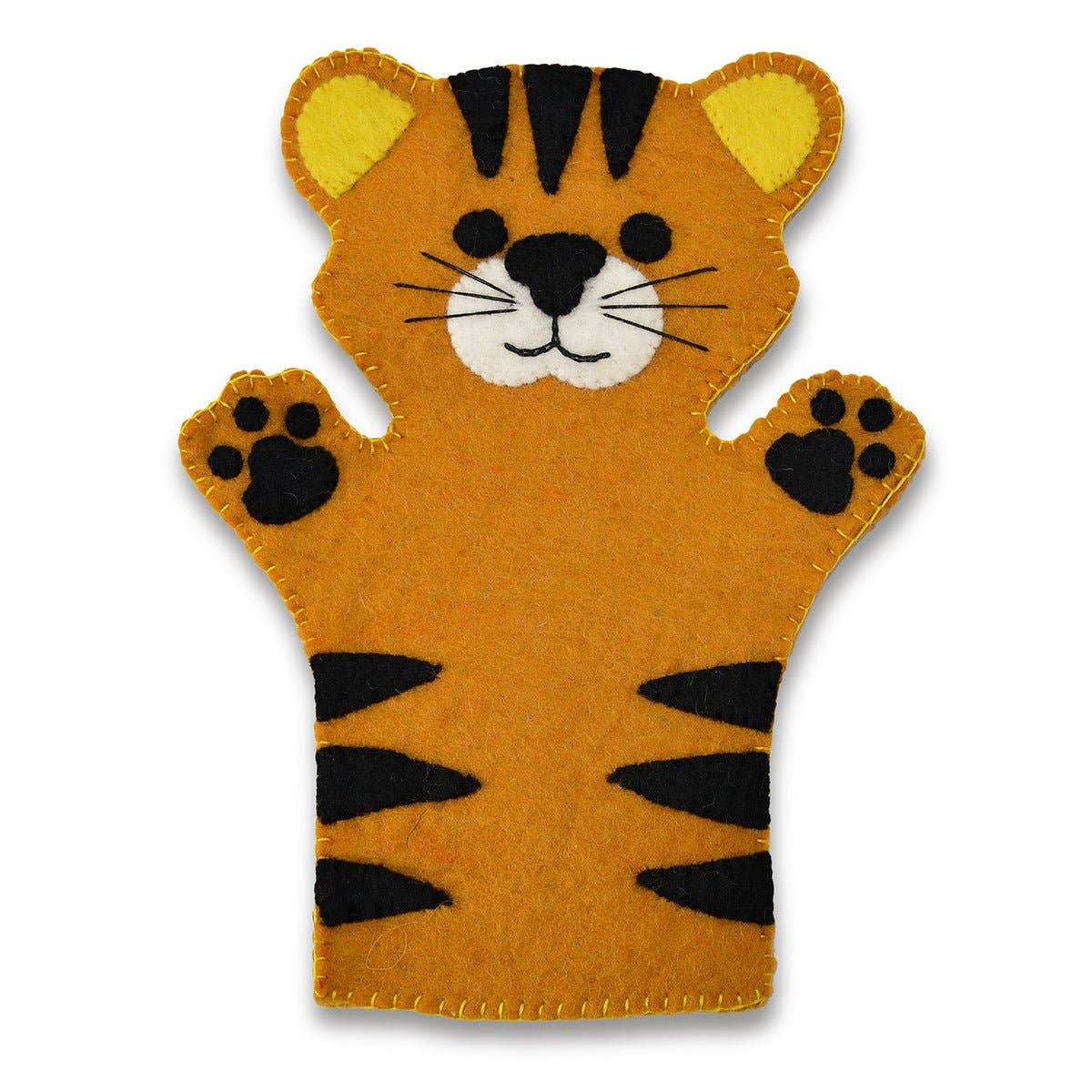 Tiger Felt Hand Puppet