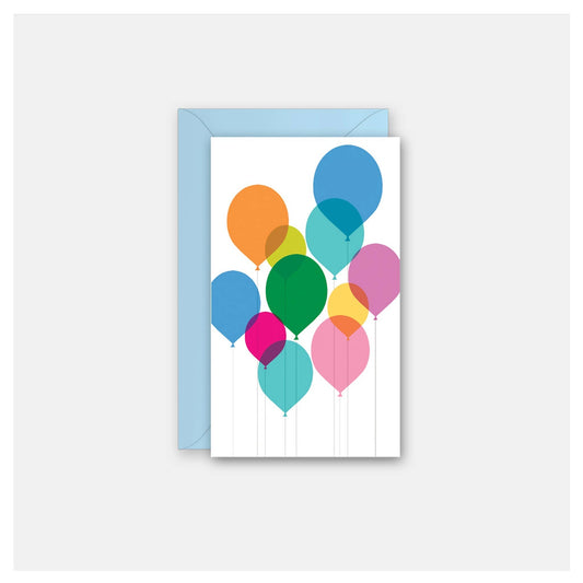 Balloons Enclosure Card