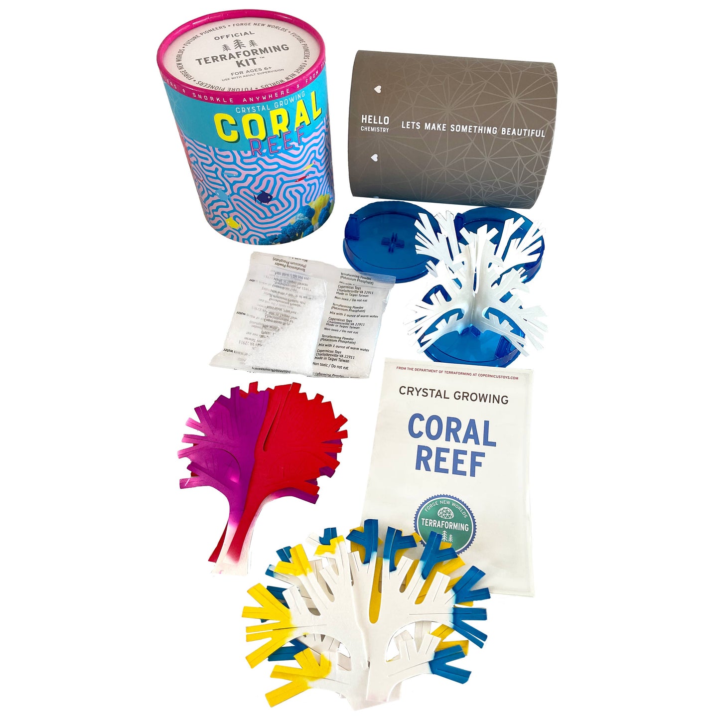Coral Reef Crystal Growing