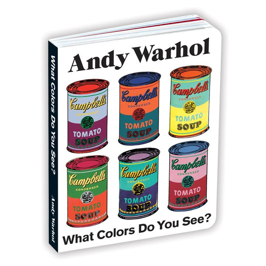 Andy Warhol What Colors Do You See? Board Book (Mudpuppy)