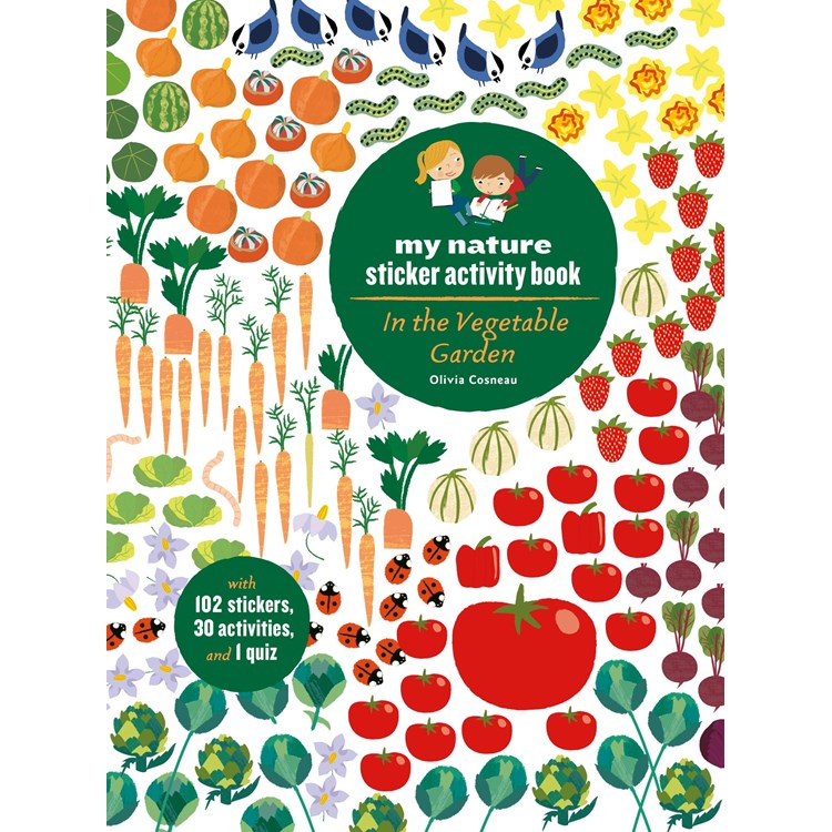 My Nature Sticker Activity: In the Vegetable Garden