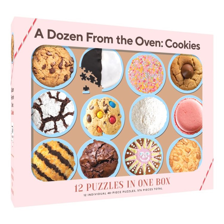 12 Puzzles in One Box: A Dozen from the Oven: Cookies