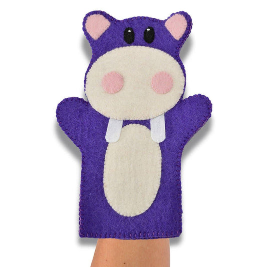Hippo Hand Puppet