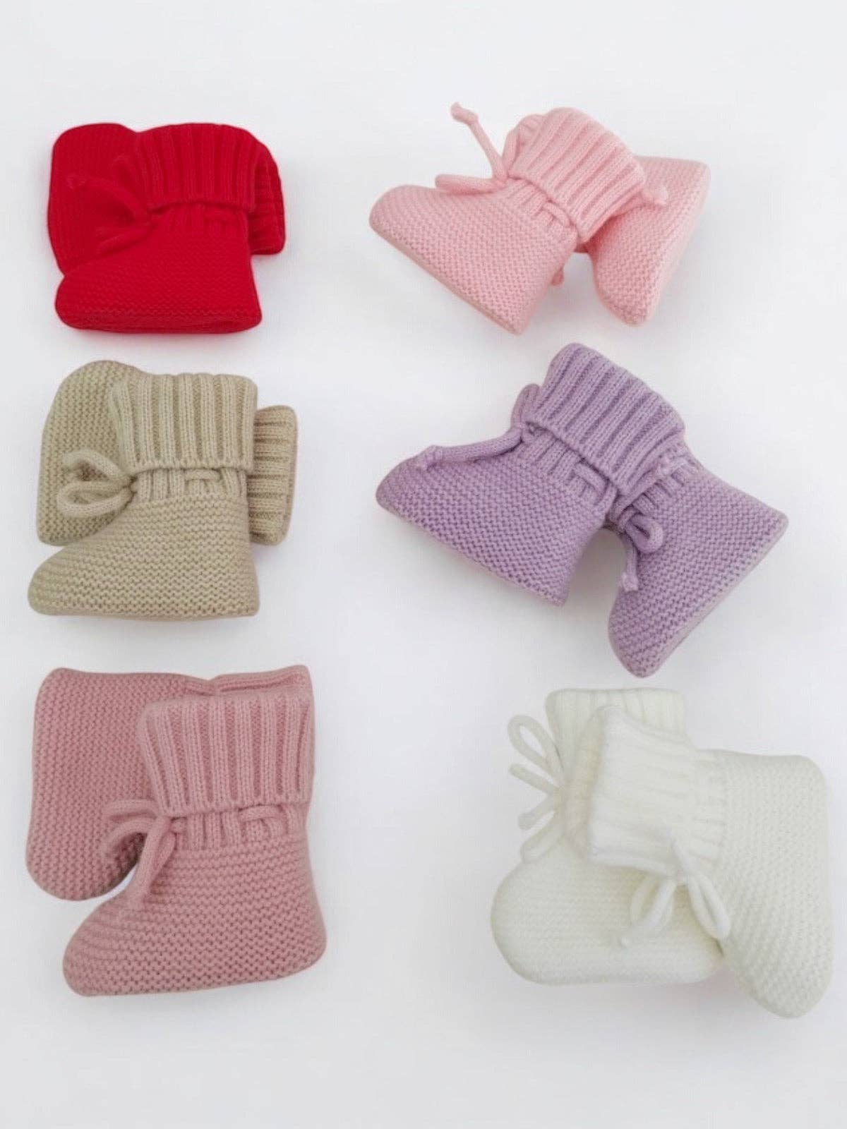 Infant Knit Booties